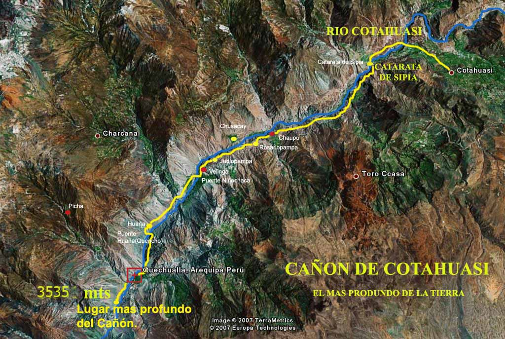 CAÑON DEL COTAHUASI